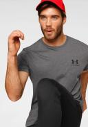Under Armour Mens Sportstyle Left Chest T-Shirt - Charcoal