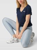 Under Armour SSV Twist Short Sleeve T-Shirt Blue L Woman 1258568-045-LG