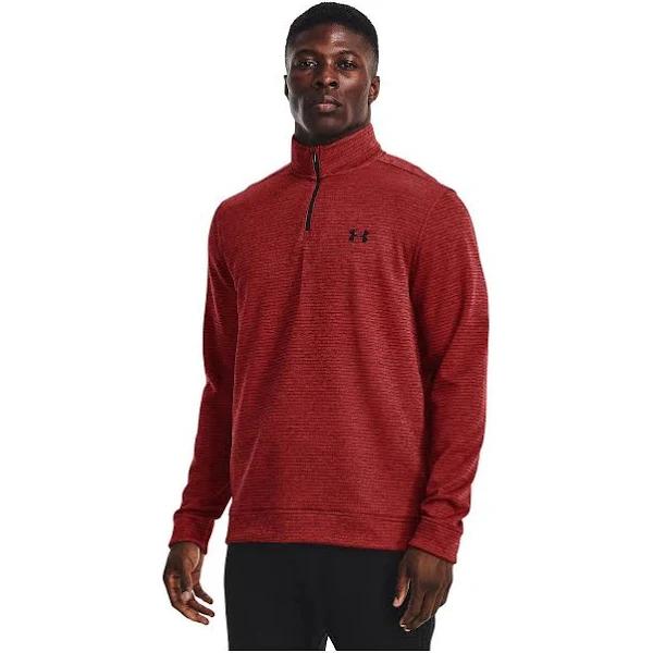 Under Armour Storm Fleece Zip Top Mens, Size 2XL, Red