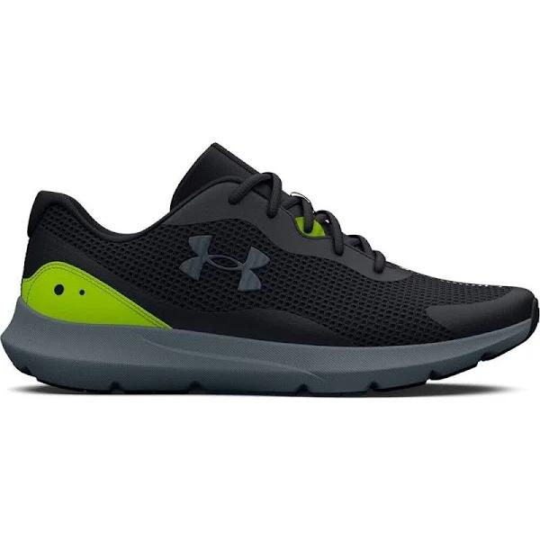 Under Armour Surge 3 Mens Running Shoes - Black