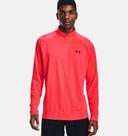 Under Armour Tech 2.0 Half Zip Sweatshirt Red - XXL