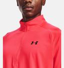 Under Armour Tech 2.0 Half Zip Sweatshirt Red - XXL