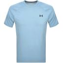 Under Armour Tech 2.0 Short Sleeve T-Shirt Sky Blue Black - 5XL