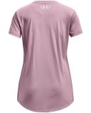 Under Armour Tech Big Logo Short Sleeve Tee - Girls - Mauve Pink/White