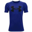 Under Armour Tech Big Logo Short-sleeved T-Shirt Orange Black Kids - L