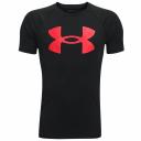 Under Armour Tech Big Logo Short-sleeved T-Shirt Orange Black Kids - L