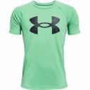 Under Armour Tech Big Logo Short-sleeved T-Shirt Orange Black Kids - L