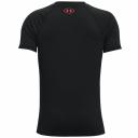 Under Armour Tech Big Logo Short-sleeved T-Shirt Orange Black Kids - L