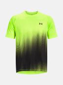 Under Armour Tech Fade Short Sleeve T-Shirt Green Black - XS