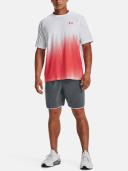 Under Armour Tech Fade Short Sleeve T-Shirt Grey Red - 3XL