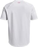 Under Armour Tech Fade Short Sleeve T-Shirt Grey Red - XXL