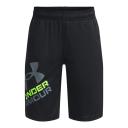 Under Armour Tech Large Logo T-Shirt Junior - Black - 8-9Y