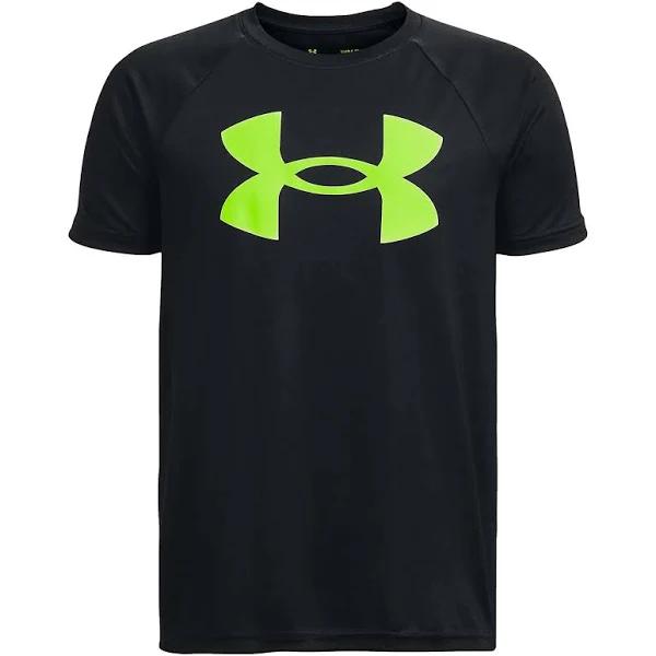 Under Armour Tech Large Logo T-Shirt Junior - Black - 8-9Y