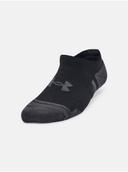 Under Armour Tech No Show 3 Pack Socks Juniors, Size C8 - C13, Black