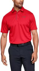 Under Armour Tech Short Sleeve Polo Red 3XL / Tall Man