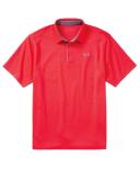 Under Armour Tech Short Sleeve Polo Red L / Tall Man