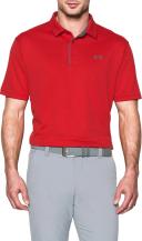 Under Armour Tech Short Sleeve Polo Red L / Tall Man
