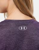 Under Armour Tech Twist T Shirt Ladies, Size 14, Purple