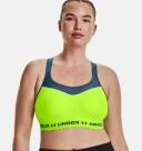 Under Armour UA Armour High Crossback Sports Bra - Green - 32C
