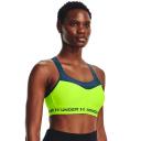 Under Armour UA Armour High Crossback Sports Bra - Green - 32C