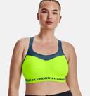 Under Armour UA Armour High Crossback Sports Bra - Green - 36C