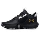 Under Armour Under Armor Lockdown 6 M 3025 616 001 Basketball Shoe Black Black