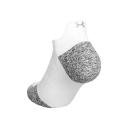 Under Armour Unisex ArmourDry Run Cushion No Show Tab Socks White MD