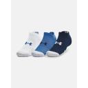 Under Armour Unisex HeatGear Ultra Low Tab 3-Pack Socks Blue XL