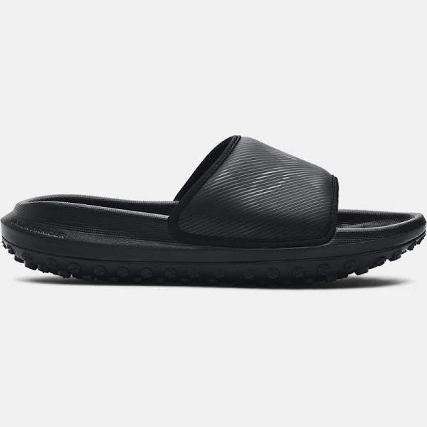 Under Armour Unisex Summit Fat Tire Sway Slides Black 13/14.5