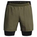 Under Armour Vanish Woven 2-in-1 Vent Shorts Green XL Man