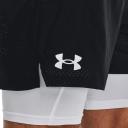 Under Armour Vanish Woven 2in1 Shorts Black White - L