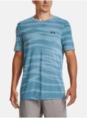 Under Armour Wave Short Sleeve T-Shirt Seamless Blue S Man 1373726-781-SM