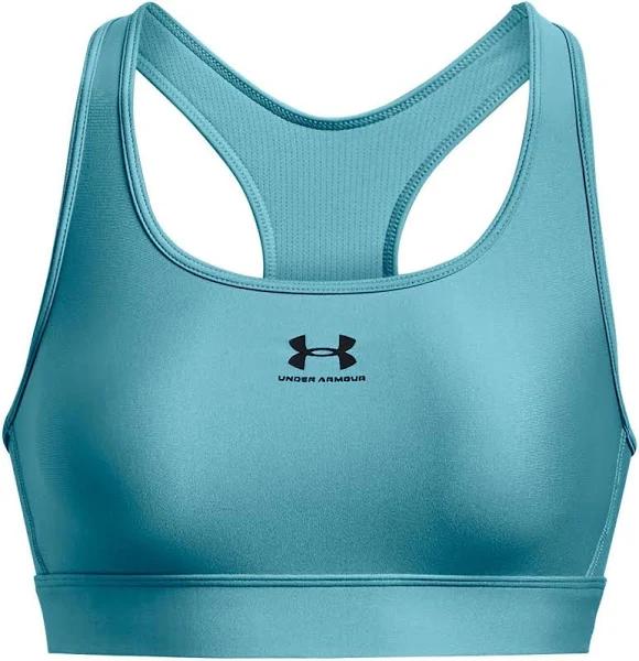 Under Armour Women's Armour Bra Mid Padless Blue SM