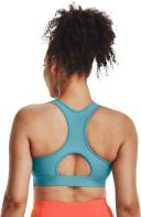 Under Armour Women's Armour Bra Mid Padless Blue XL