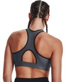 Under Armour Women's Armour Bra Mid Padless Gray SM