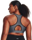 Under Armour Women's Armour Bra Mid Padless Gray SM