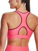 Under Armour Women's Armour Bra Mid Padless Pink LG