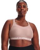 Under Armour Women's Armour High Crossback Sports Bra Pink 32B