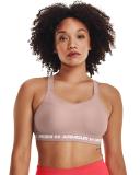 Under Armour Women's Armour High Crossback Sports Bra Pink 32B