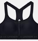 Under Armour Women's Armour High Crossback Zip Sports Bra Black 36D