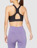 Under Armour Women's Armour High Crossback Zip Sports Bra Black 36D