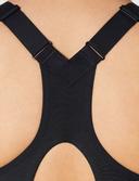 Under Armour Women's Armour High Crossback Zip Sports Bra Black 36D