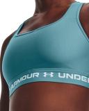 Under Armour Women's Armour Mid Crossback Sports Bra Blue LG