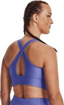 Under Armour Women's Crossback Longline Sports Bra Blue MD