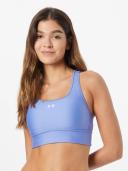 Under Armour Women's Crossback Longline Sports Bra Blue MD
