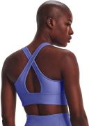 Under Armour Women's Crossback Longline Sports Bra Blue MD