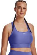 Under Armour Women's Crossback Longline Sports Bra Blue MD