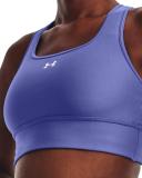 Under Armour Women's Crossback Longline Sports Bra Blue MD