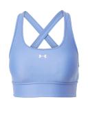 Under Armour Women's Crossback Longline Sports Bra Blue MD