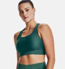 Under Armour Women's Crossback Longline Sports Bra Green SM